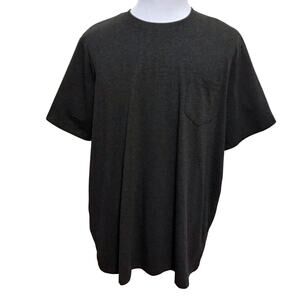 Tahari NWT Charcoal Pocket Tee Men XXL